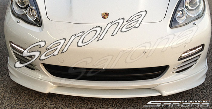 Custom Porsche Panamera  Sedan Front Lip/Splitter (2010 - 2013) - $490.00 (Part #PR-009-FA)